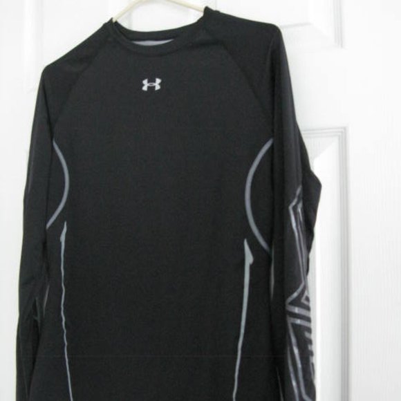 Women's Under Amour HeatGear compression baselayer top Size Large - Picture 1 of 3
